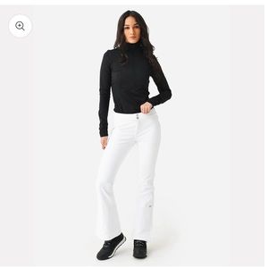 Obermeyer white ski pants